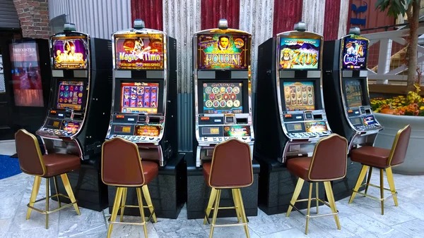 Microgaming slot game interface showing reels, paylines, and bonus features